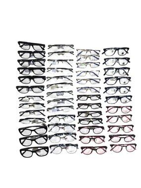 Lot of 50 Eyeglass Frames Designer + Skechers Sean John Rimless Metal Plastic